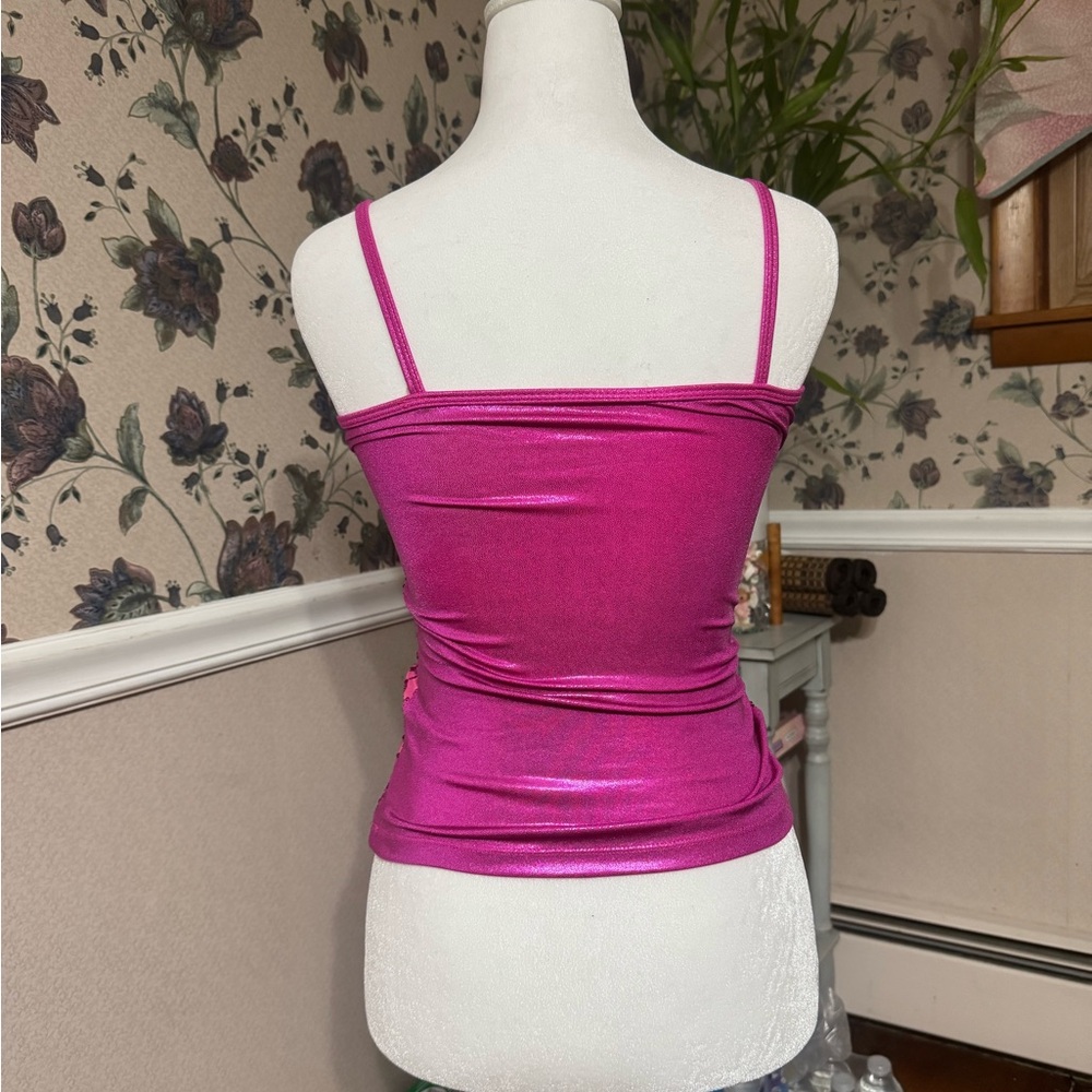 Pink sequence top - Picture 2 of 2
